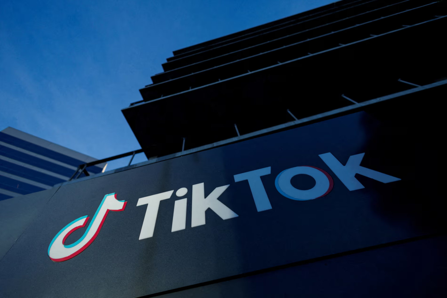 The TikTok office in Culver City, California, on 13 March 2024. Photograph: Mike Blake/Reuters