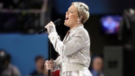 GETTY IMAGES / Pink performed at this year's Superbowl