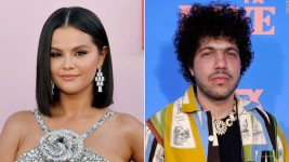 Selena Gomez confirmed she is dating Benny Blanco in comments under a social media post on a fan account. AP, Getty Images