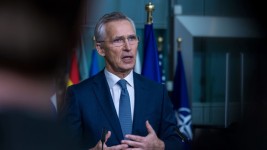 NATO chief refutes Macron comment