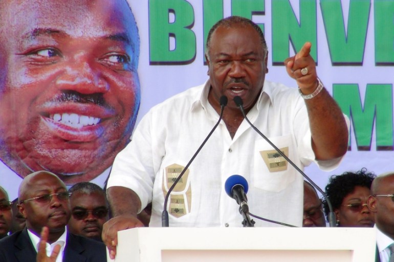 Gabon's President Ali Bongo narrowly wins re-election in bitter presidential campaign as opposition supporters reject result. [Reuters]