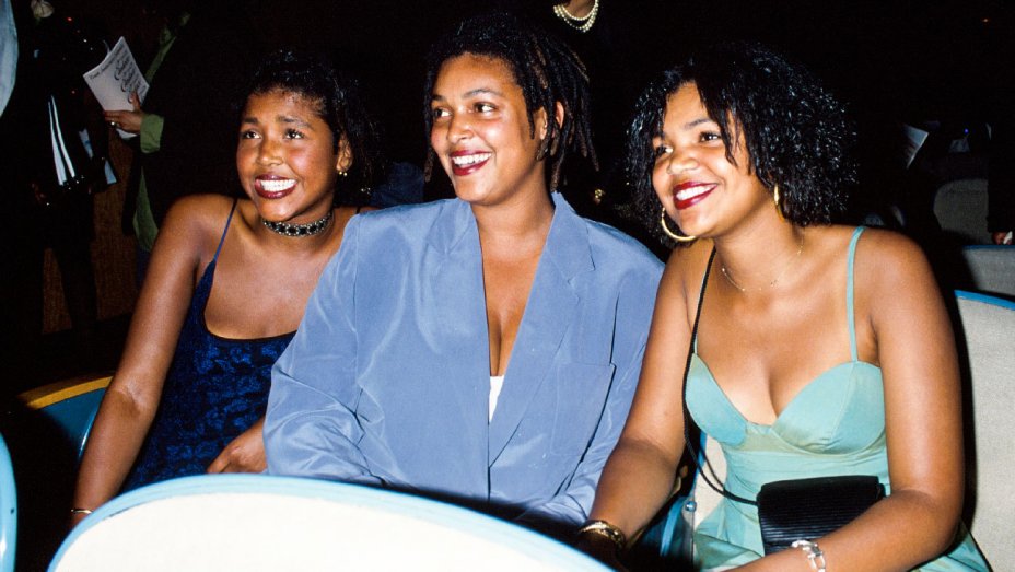 The LIFE Picture Collection/Getty Images Ensa, Erika and Evin Cosby in 1992.