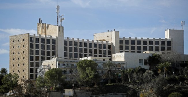© Thomas Coex, AFP file picture | The former Diplomat Hotel in Jerusalem which is considered one of the options to host the US embassy headquarters in Jerusalem