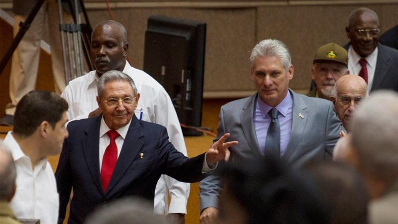 Miguel Diaz-Canel named Cuba's new president