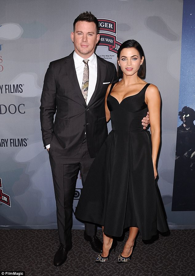 It's over! After nearly nine years of marriage it is over for Channing Tatum and Jenna Dewan (The former couple seen here in their last public outing in November)