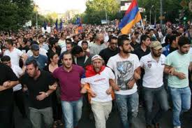 Armenians protest electricity prices