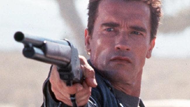 Arnold Schwarzenegger in The Terminator.Source:News Corp Australia