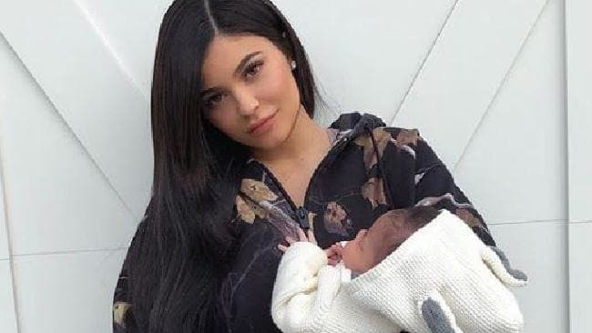 Kylie Jenner with her baby girl Stormi. Picture: InstagramSource:Instagram