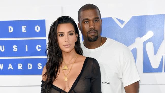 Kanye West has lashed out at some famous faces over their treatment of his wife, Kim Kardashian. Picture: Getty ImagesSource:Getty Images