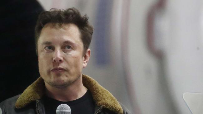 The Tesla chief has had a strange few days. Picture: Mario Tama/Getty ImagesSource:AFP
