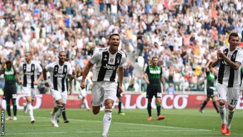 Ronaldo joined Juventus for £99.2m in the summer