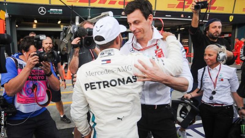 Toto Wolff has been working with Lewis Hamilton for five years at Mercedes