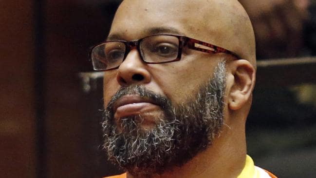 Marion Hugh "Suge" Knight sits for a hearing in his murder case in Superior Court in Los Angeles. Picture: APSource:AP