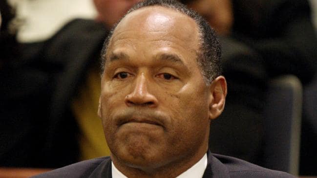 OJ Simpson was acquitted of murdering his ex-wife Nicole Brown Simpson and Ronald Goldman. Picture: SuppliedSource:AFP