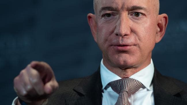 The Amazon CEO tackles the most mentally challenging decisions first every day. Picture: Saul Loeb/AFPSource:AFP