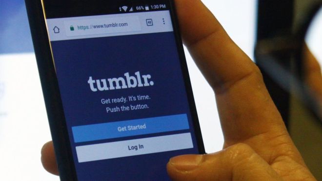 GETTY IMAGES / The move comes days after Tumblr said it found child sexual abuse images during a routine audit
