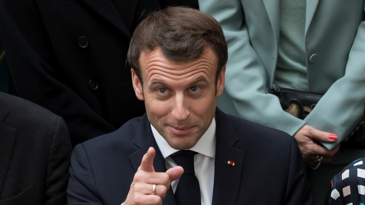FILE PHOTO: France's President Emmanuel Macron. © Reuters / Ian Langsdon