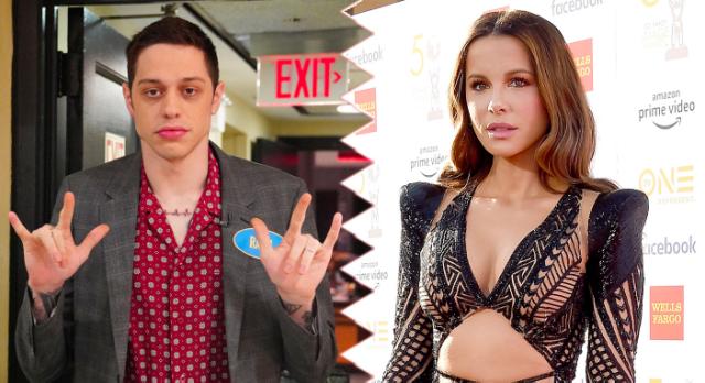 SNL star Pete Davidson and Kate Beckinsale are no longer an item, according to reports. (Getty)