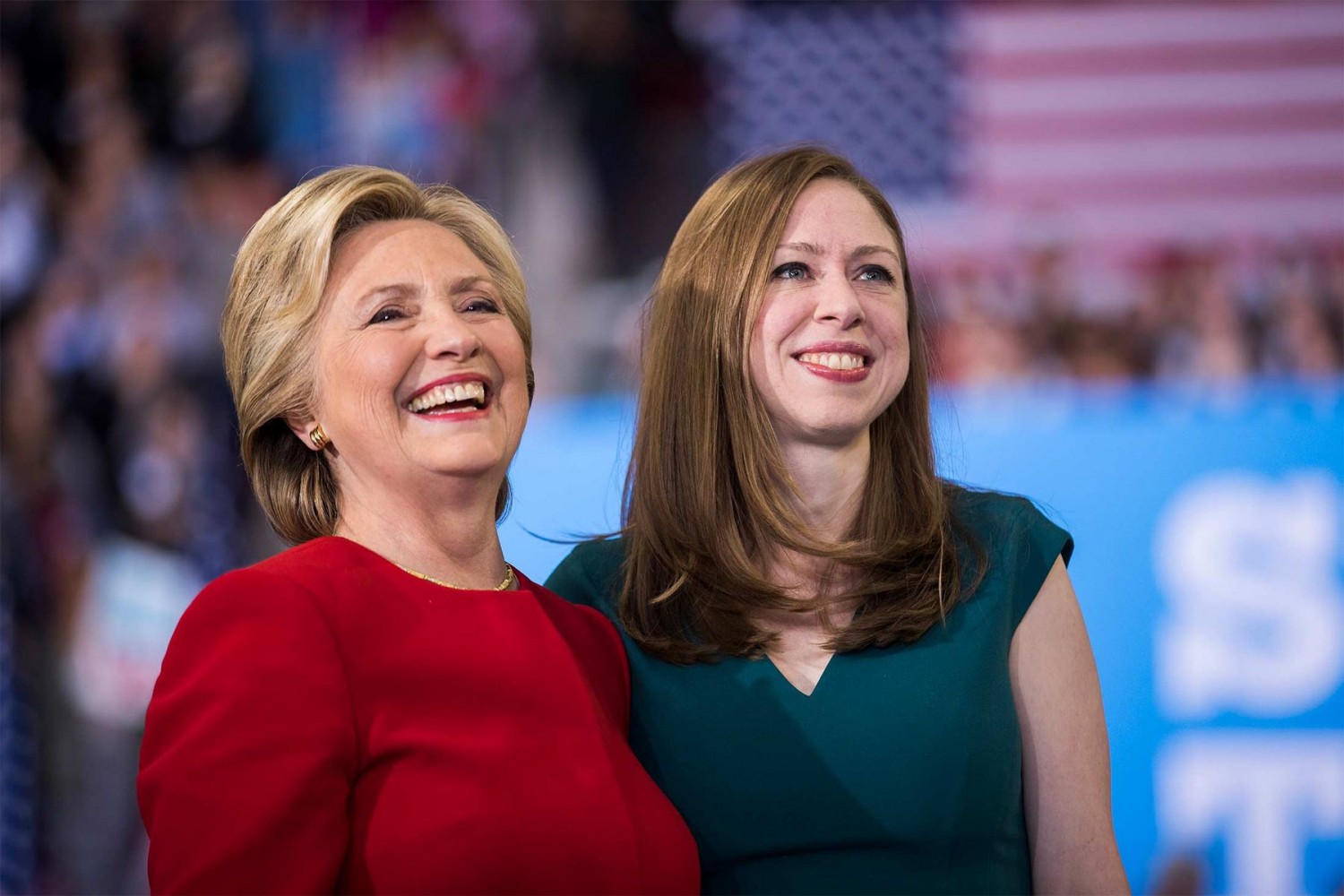 Hillary and Chelsea Clinton Photographer: Brooks Kraft/Getty Images