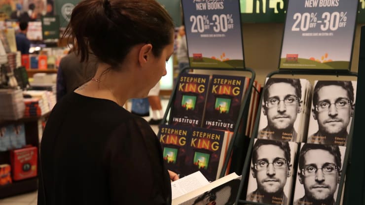 US sues Edward Snowden for failing to submit book to government for clearance