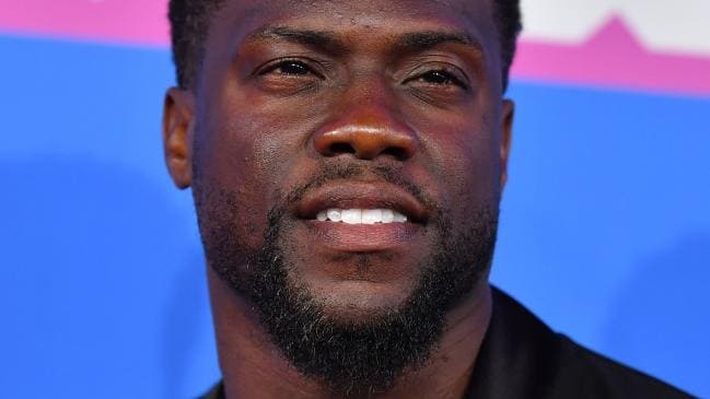 Kevin Hart has been treated for “major back injuries” after a car accident in LA. Picture: Angela Weiss/AFPSource:AFP
