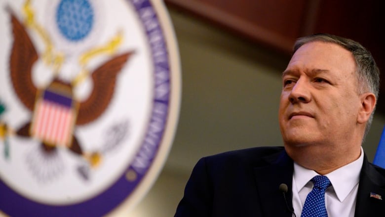U.S. Secretary of State Mike Pompeo insisted that a G7 communique on COVID-19 refer to the "Wuhan virus." (Andrew Caballero-Reynolds/AFP/Getty Images)
