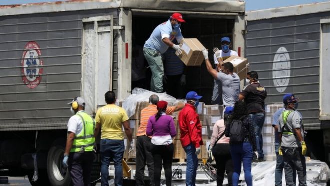 REUTERS  / China has been sending aid to help Venezuela deal with the outbreak