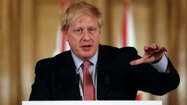 UK Prime Minister Boris Johnson has been criticised for not cracking down on mass gatherings amid a ballooning virus outbreak. Picture: SIMON DAWSON / POOL / AFPSource:Picture: SIMON DAWSON / POOL / AFP