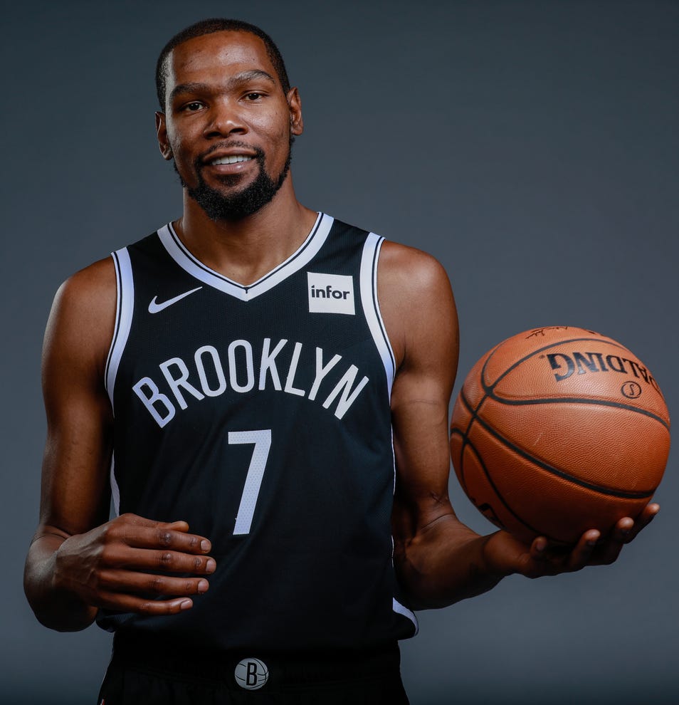 Kevin Durant, Brooklyn Nets Nicole Sweet, USA TODAY Sports
