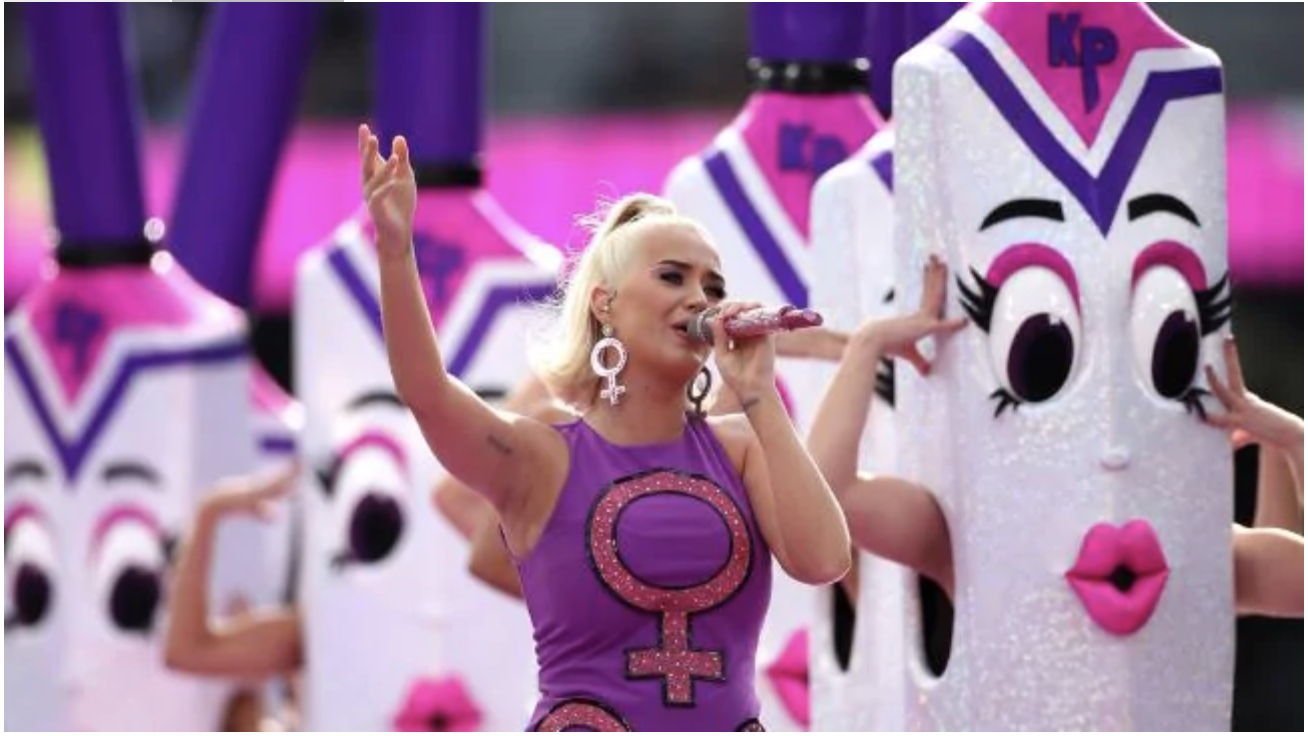 Katy Perry knocked it out of the park.Source:Getty Images