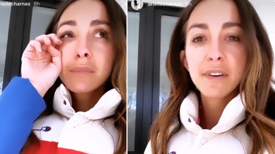 Influencer Arielle Charnas has been savaged by followers over coronavirus.Source:Supplied