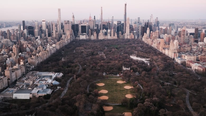 New York City's Central Park is seen on March 18. (Spencer Platt/Getty Images)