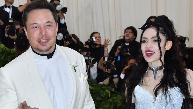 Elon Musk and his partner Grimes recently welcomed a baby boy. Picture: Angela Weiss/AFPSource:AFP