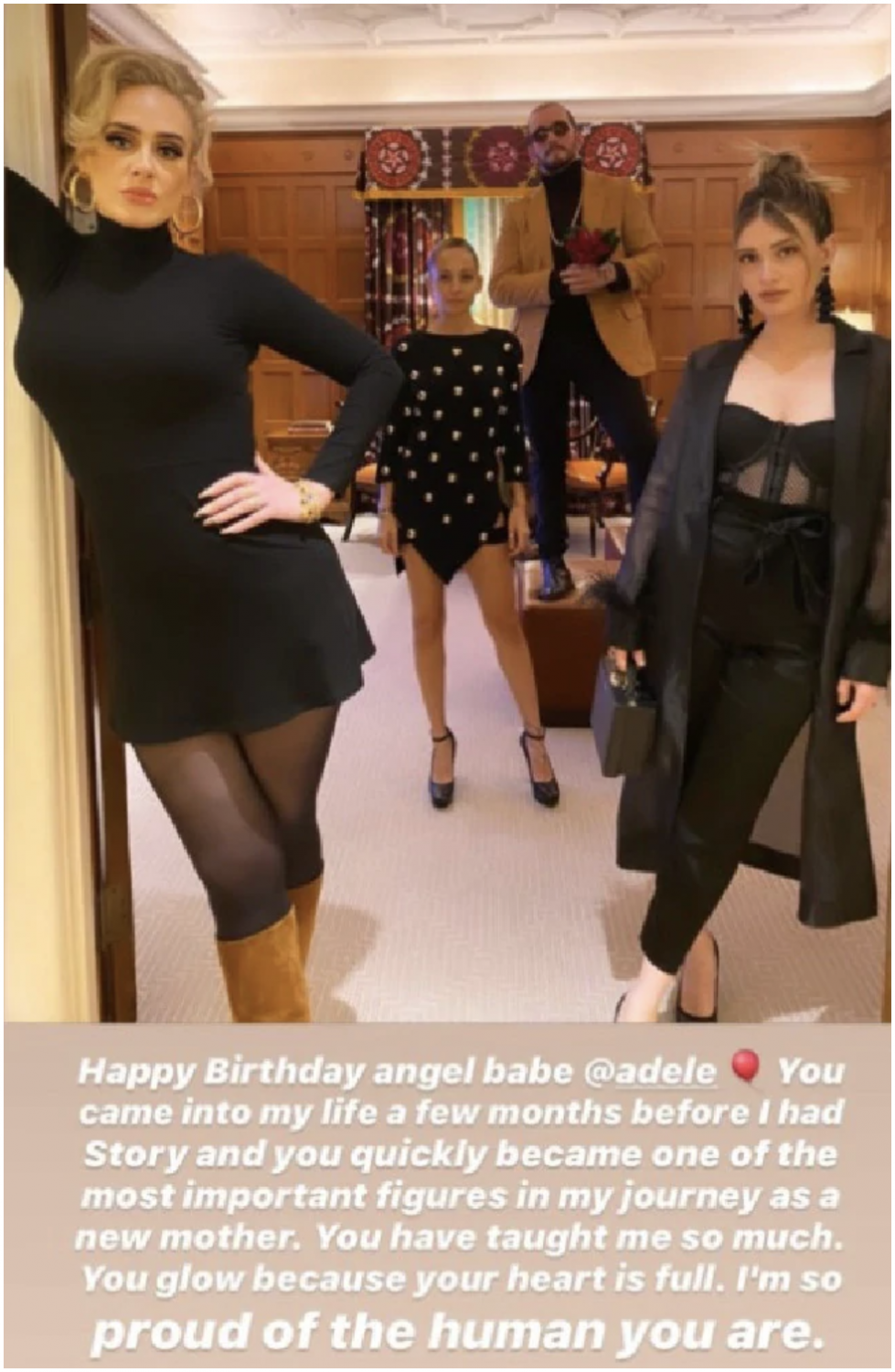  Adele recently celebrated her birthday. Picture: InstagramSource:Instagram