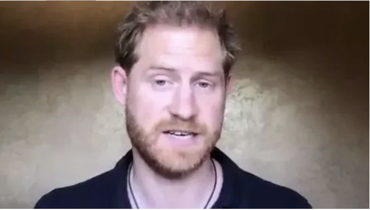 Prince Harry appears in a surprise video on Instagram.Source:Supplied