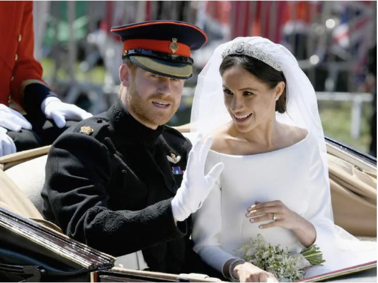 Harry and Meghan’s wedding cost $62 million, much more than William and Kate’s much bigger affair. Picture: Jeff J Mitchell/Getty Images Harry and Meghan’s wedding cost $62 million, much more than William and Kate’s much bigger affair. Picture: Jeff J Mitchell/Getty ImagesSource:Getty Images