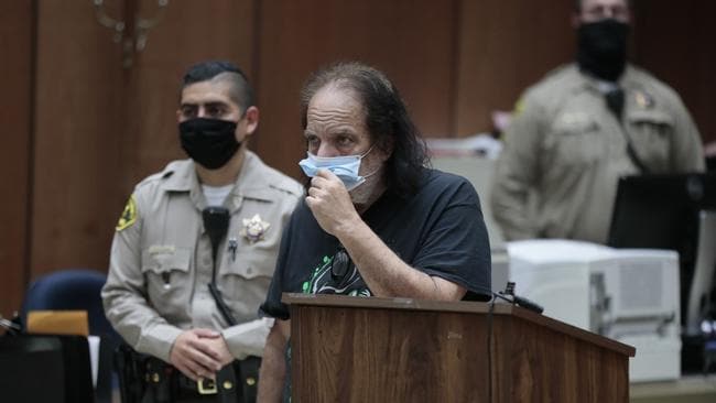 Adult film star Ron Jeremy in court onJune 23, 2020. Picture: Robert Gauthier/AFPSource:AFP