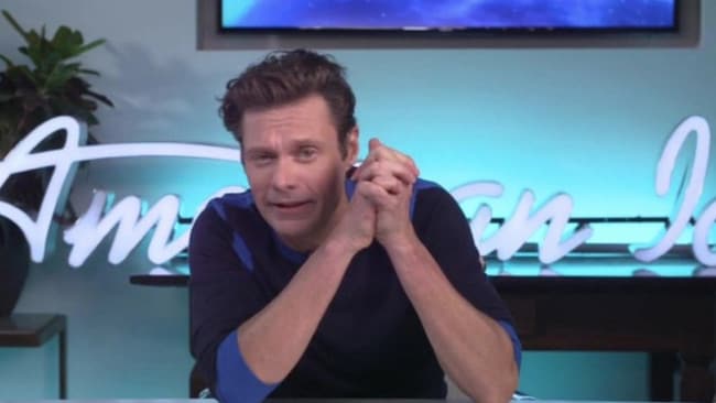 Ryan Seacrest – fans were worried he suffered a stroke live on air. Picture: ABCSource:Supplied