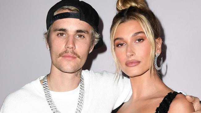 Justin Bieber and Hailey Bieber. Picture: Getty Images.Source:Getty Images