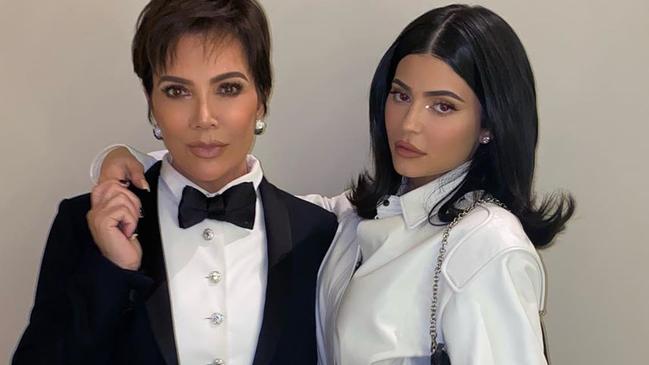 Kris Jenner and daughter Kylie Jenner.Source:Instagram