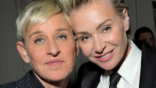 Ellen DeGeneres and Portia de Rossi were robbed earlier this month. Picture: Getty.Source:Getty Images