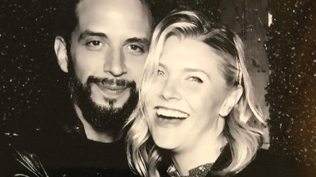 Nick Cordero and wife Amanda Kloots.Source:Instagram