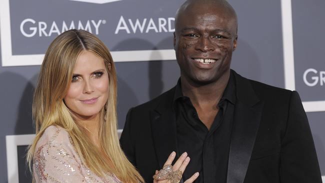 Supermodel Heidi Klum and Seal are in the middle of a bitter legal argument. Picture: Chris Pizzello/APSource:AP