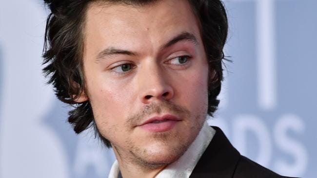 Harry Styles at The BRIT Awards 2020. Picture: Gareth Cattermole/Getty ImagesSource:Getty Images