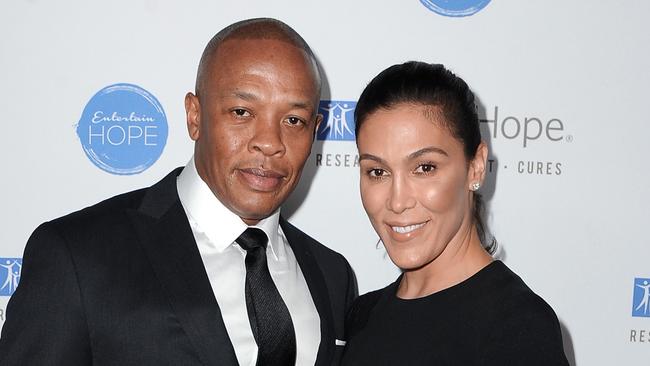 Dr. Dre and Nicole Young. Picture: GettySource:Getty Images
