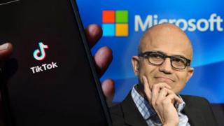EPA/GETTY IMAGES / Buying TikTok could pose risks for Satya Nadella's Microsoft