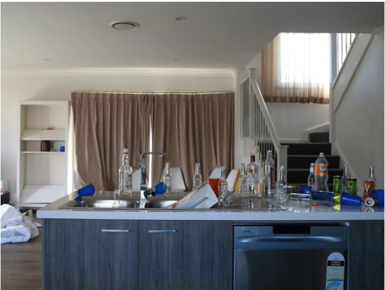  The hosts of the party had rented the property online. Picture: Justin LloydSource:News Corp Australia