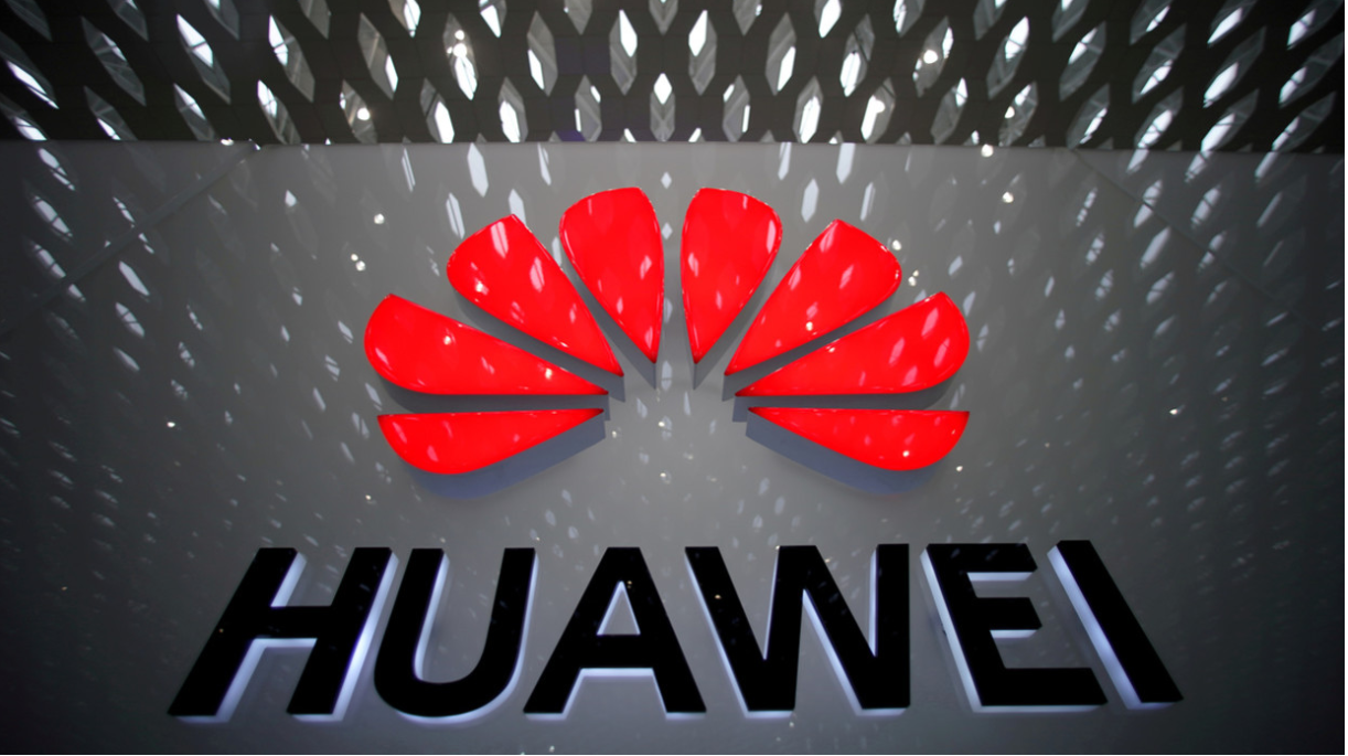 FILE PHOTO: A Huawei company logo at the Shenzhen International Airport, China © Reuters / Aly Song