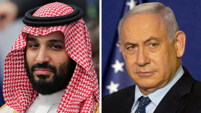 REUTERS / Israeli media reported that Crown Prince Mohammed bin Salman met Israeli Prime Minister Benjamin Netanyahu