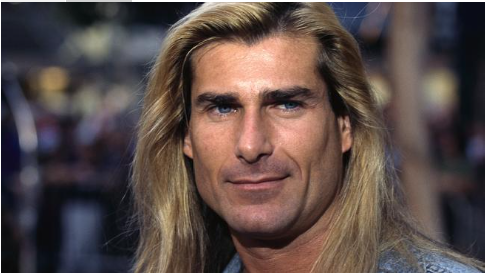 He’s the Italian model known for his luscious long locks and striking good looks – and almost 40 years on, it’s safe to say not much has changed. Picture: Steve StarrSource:Supplied